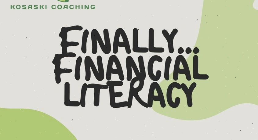 Financial literacy coaching session